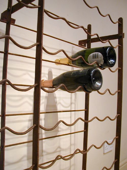 VINTAGE 90BOTTLE WINE RACK - ADDITIONAL PHOTO 2