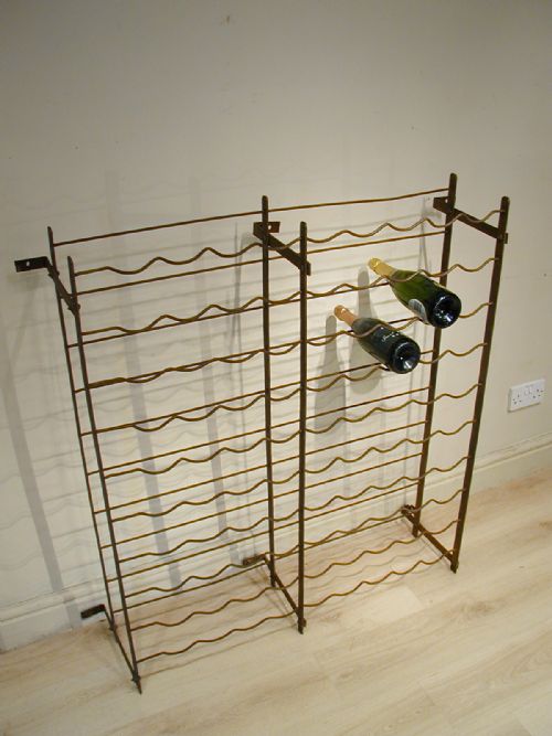 VINTAGE 90BOTTLE WINE RACK - ADDITIONAL PHOTO 4