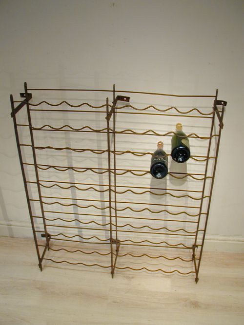 VINTAGE 90BOTTLE WINE RACK - ADDITIONAL PHOTO 5