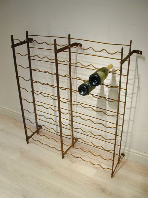 VINTAGE 90BOTTLE WINE RACK - ADDITIONAL PHOTO 6