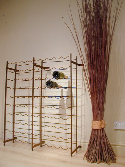 VINTAGE 90BOTTLE WINE RACK - ADDITIONAL PHOTO 7