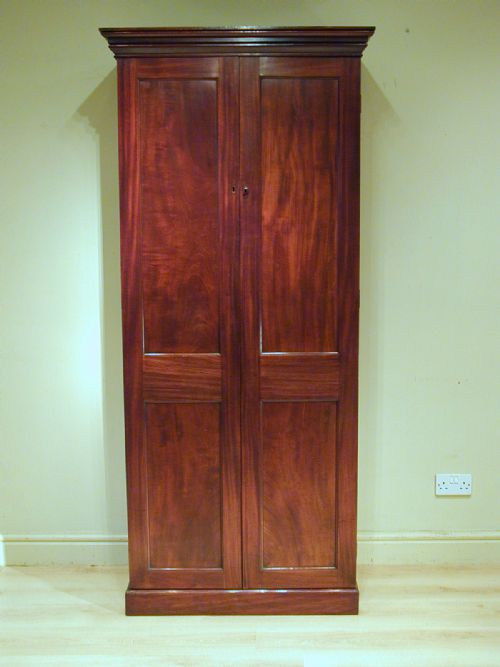 a beautiful small 2door wardrobe - CATEGORY: ANTIQUE WARDROBES - DATED VICTORIAN