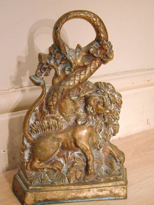 a superb victorian door stop - CATEGORY: ANTIQUE MISCELLANEOUS - DATED 1850