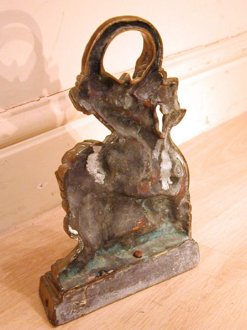 A SUPERB VICTORIAN DOOR STOP - ADDITIONAL PHOTO 2