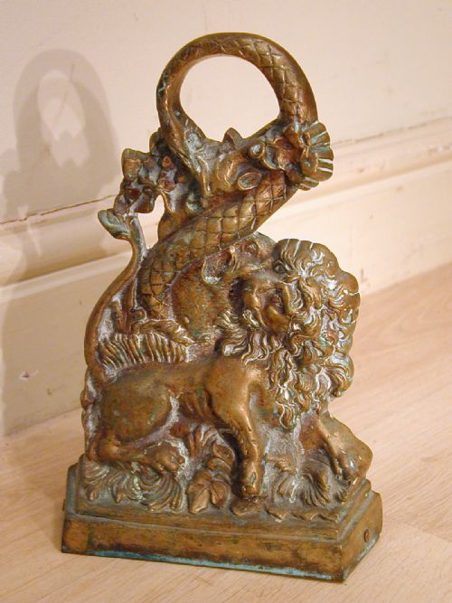 A SUPERB VICTORIAN DOOR STOP - ADDITIONAL PHOTO 6