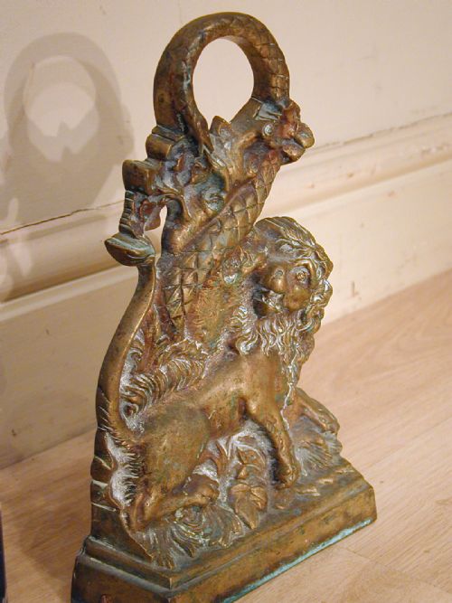 A SUPERB VICTORIAN DOOR STOP - ADDITIONAL PHOTO 7