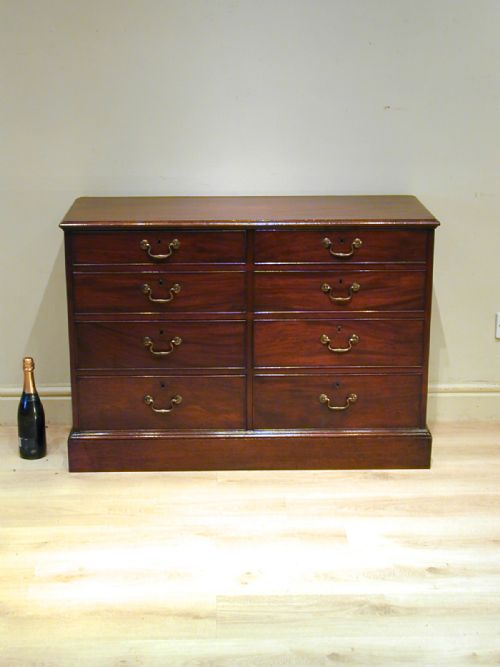 a wonderful double chest of drawers - CATEGORY: ANTIQUE CHEST OF DRAWERS - DATED 1800