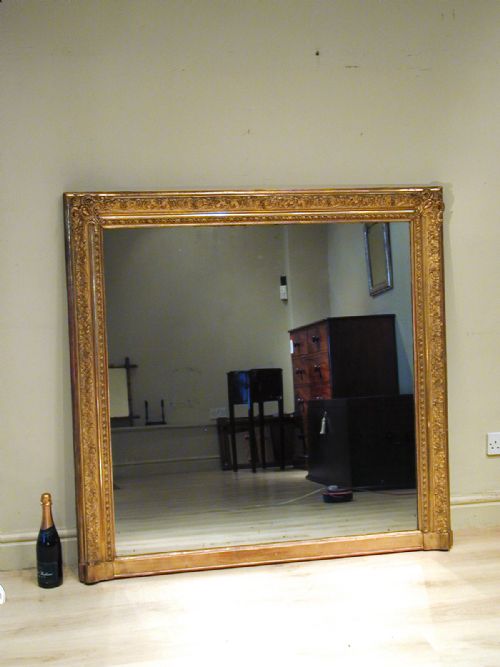 A SUPERB QUALITY OVERMANTEL MIRROR - ADDITIONAL PHOTO 6