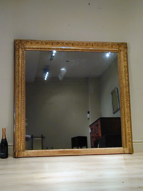 A SUPERB QUALITY OVERMANTEL MIRROR - ADDITIONAL PHOTO 7