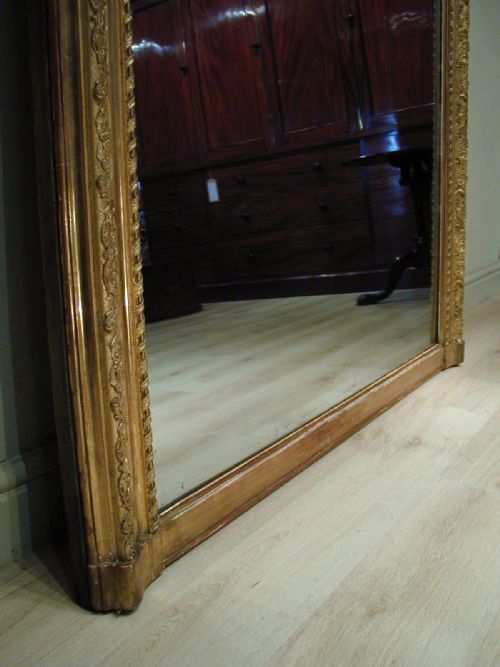 A SUPERB QUALITY OVERMANTEL MIRROR - ADDITIONAL PHOTO 9