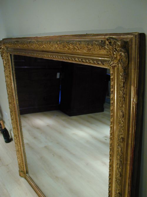 A SUPERB QUALITY OVERMANTEL MIRROR - ADDITIONAL PHOTO 10