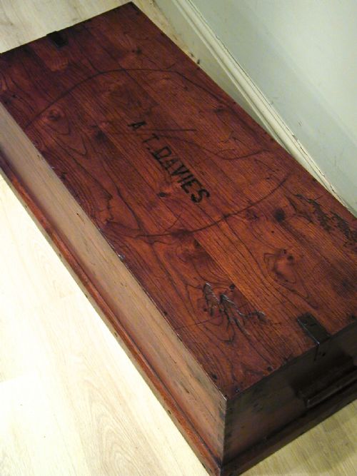 A GOOD QUALITY CAMPHORWOOD TRUNK - ADDITIONAL PHOTO 10