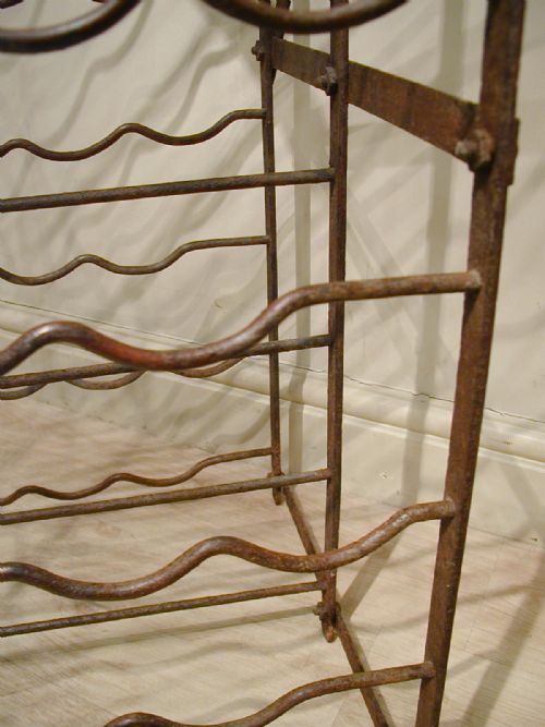 A DOUBLESIDED VINTAGE WINE RACK - ADDITIONAL PHOTO 6