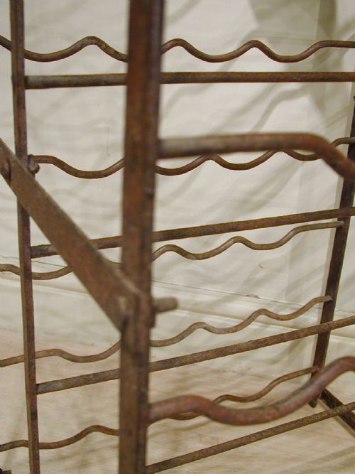 A DOUBLESIDED VINTAGE WINE RACK - ADDITIONAL PHOTO 12