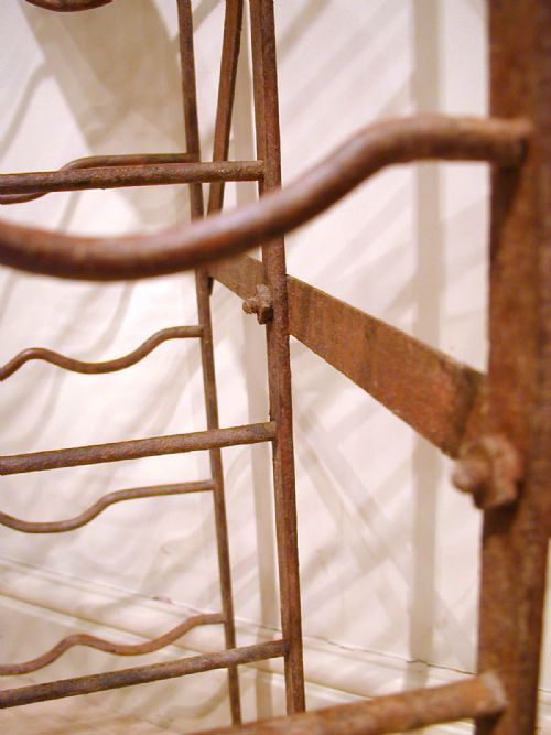 A DOUBLESIDED VINTAGE WINE RACK - ADDITIONAL PHOTO 14