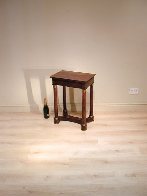 A VERY SMALL SINGLEDRAWER SIDE TABLE - ADDITIONAL PHOTO 10