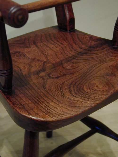 A BEAUTIFUL VICTORIAN CHILD'S HIGH CHAIR - ADDITIONAL PHOTO 10