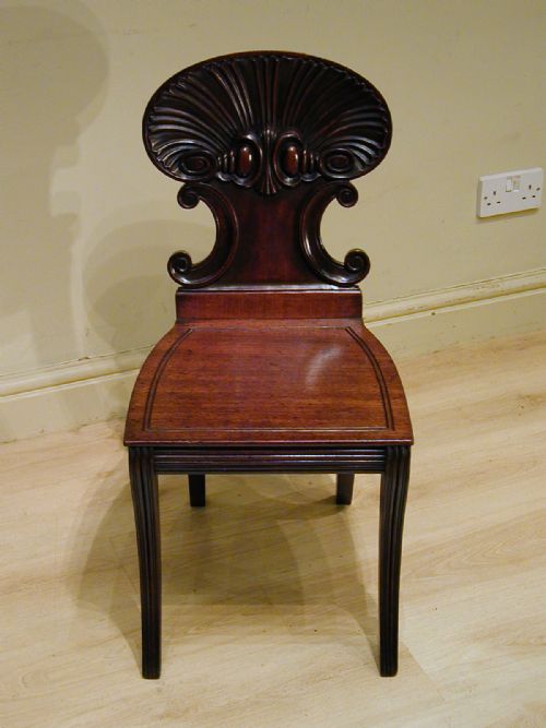 SUPERB HALL CHAIR ATTRIBUTABLE TO GILLOWS - ADDITIONAL PHOTO 1