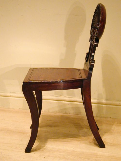 SUPERB HALL CHAIR ATTRIBUTABLE TO GILLOWS - ADDITIONAL PHOTO 3