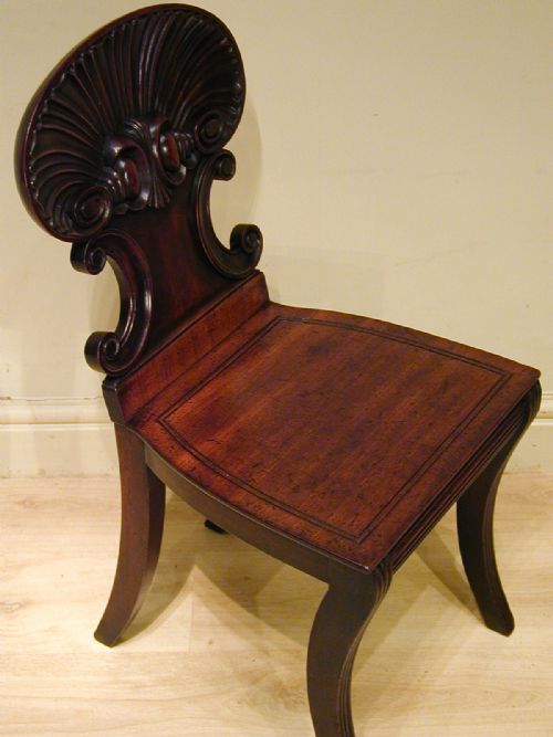 SUPERB HALL CHAIR ATTRIBUTABLE TO GILLOWS - ADDITIONAL PHOTO 7