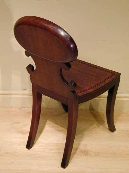SUPERB HALL CHAIR ATTRIBUTABLE TO GILLOWS - ADDITIONAL PHOTO 8