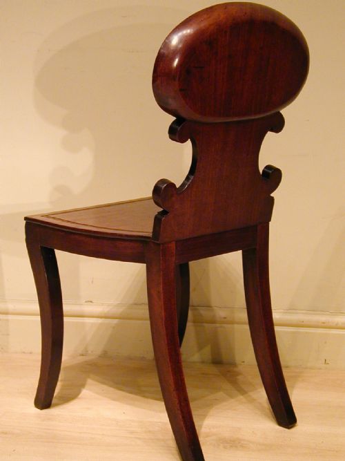 SUPERB HALL CHAIR ATTRIBUTABLE TO GILLOWS - ADDITIONAL PHOTO 9