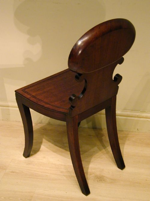 SUPERB HALL CHAIR ATTRIBUTABLE TO GILLOWS - ADDITIONAL PHOTO 10