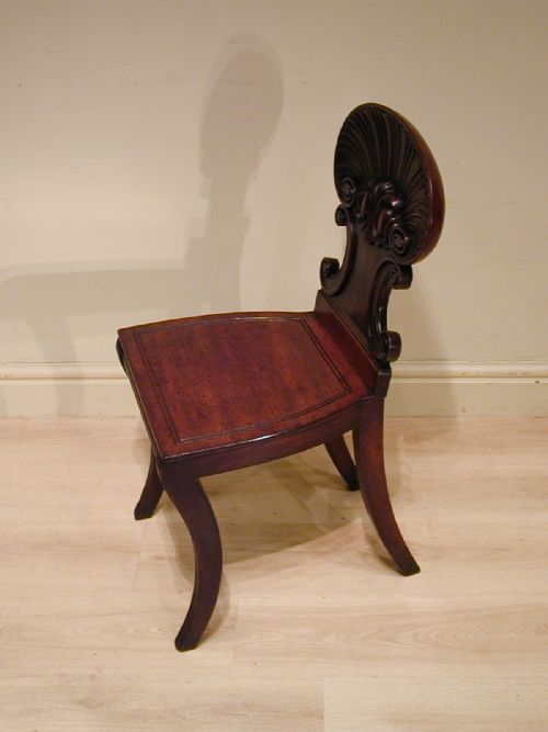 SUPERB HALL CHAIR ATTRIBUTABLE TO GILLOWS - ADDITIONAL PHOTO 11