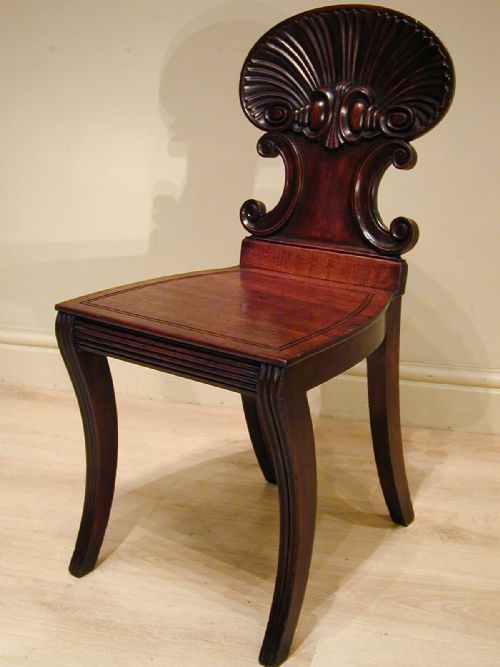 SUPERB HALL CHAIR ATTRIBUTABLE TO GILLOWS - ADDITIONAL PHOTO 12