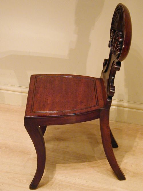 SUPERB HALL CHAIR ATTRIBUTABLE TO GILLOWS - ADDITIONAL PHOTO 13