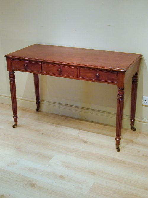 a fine late georgian deskside table - CATEGORY: ANTIQUE DESKS - DATED 1800