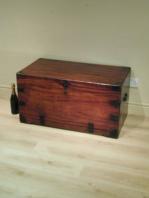 finest quality camphorwood trunk - CATEGORY: ANTIQUE CHESTS - DATED 1870