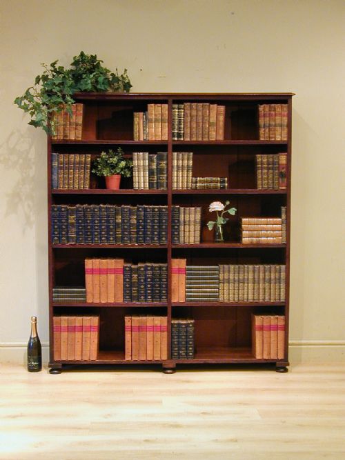 a fine regency bookcase - CATEGORY: ANTIQUE BOOKCASES - DATED 1800