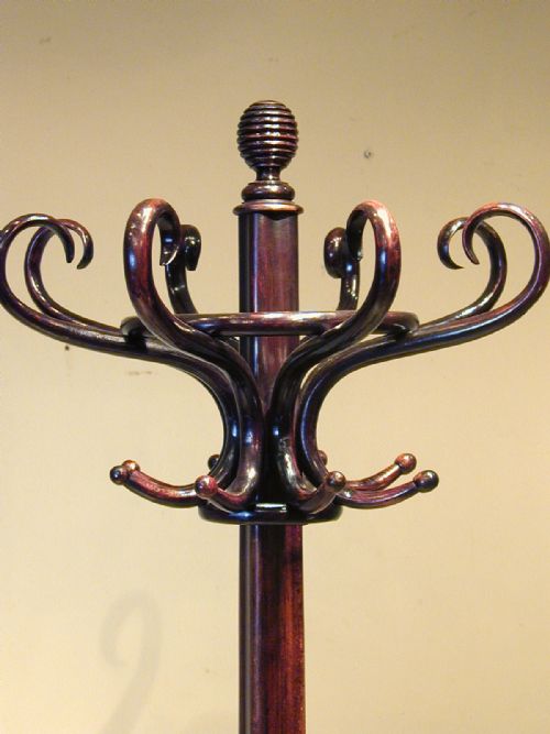 finest quality bentwood hat coat stand - CATEGORY: ANTIQUE FURNITURE - DATED 1910