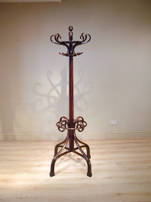 FINEST QUALITY BENTWOOD HAT COAT STAND - ADDITIONAL PHOTO 1