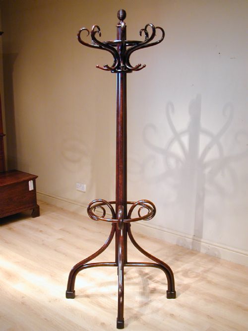FINEST QUALITY BENTWOOD HAT COAT STAND - ADDITIONAL PHOTO 3