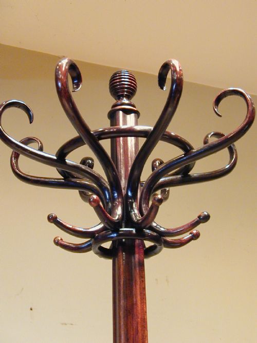 FINEST QUALITY BENTWOOD HAT COAT STAND - ADDITIONAL PHOTO 9