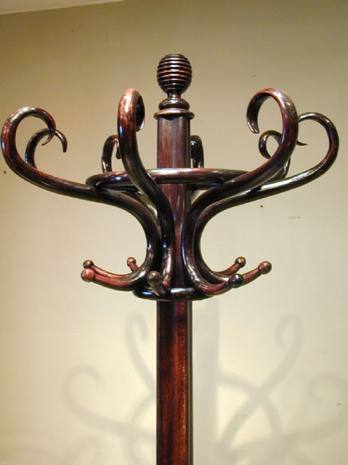 FINEST QUALITY BENTWOOD HAT COAT STAND - ADDITIONAL PHOTO 11