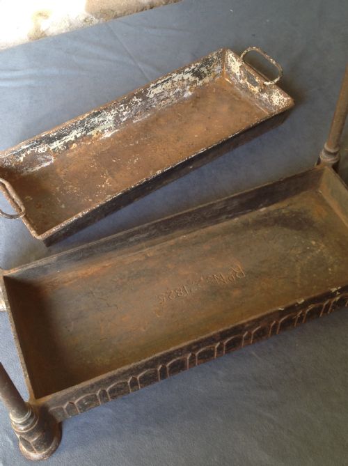 LATE VICTORIAN BRASS IRON STICKUMBRELLA STAND - ADDITIONAL PHOTO 10