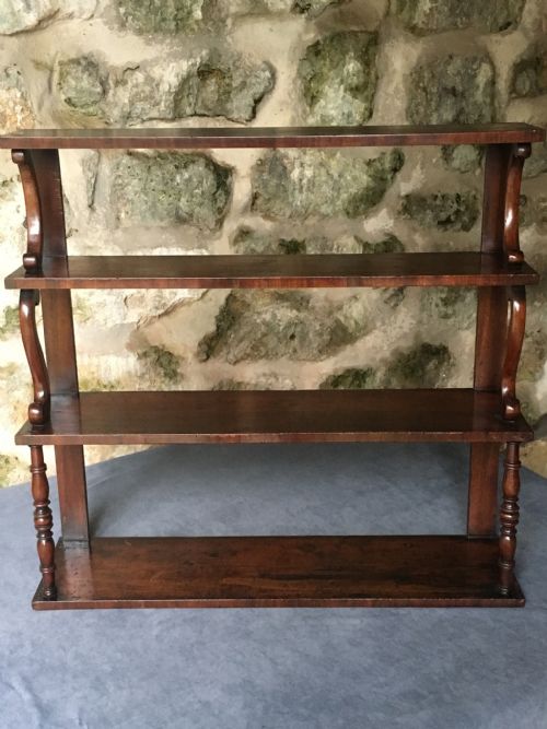 FINE SET OF 19TH CENTURY WALL SHELVES - ADDITIONAL PHOTO 7