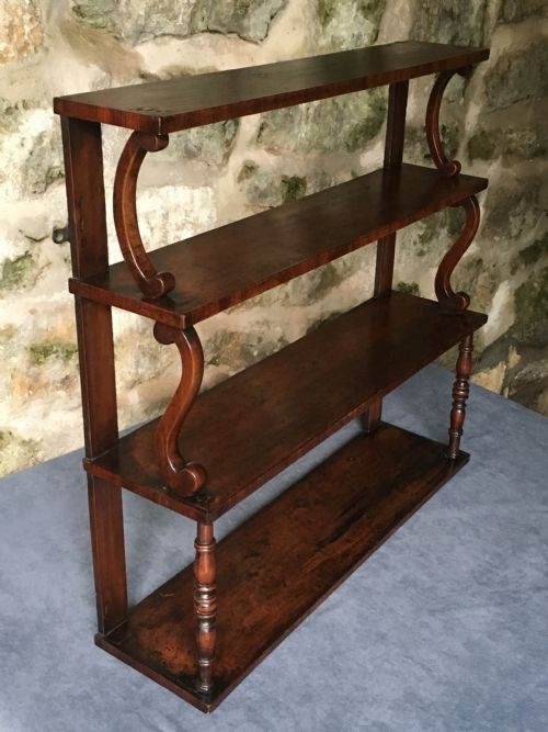 FINE SET OF 19TH CENTURY WALL SHELVES - ADDITIONAL PHOTO 18