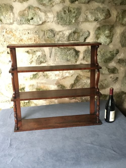 FINE SET OF 19TH CENTURY WALL SHELVES - ADDITIONAL PHOTO 20