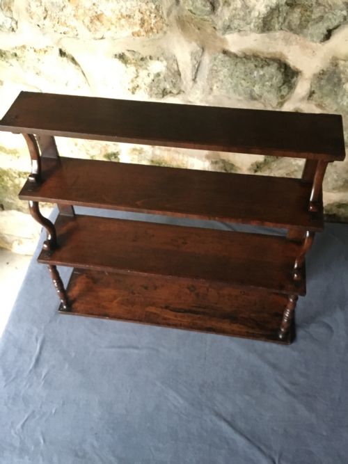 FINE SET OF 19TH CENTURY WALL SHELVES - ADDITIONAL PHOTO 22