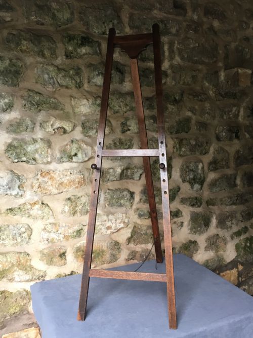 EARLY C20TH OAK EASEL - ADDITIONAL PHOTO 1