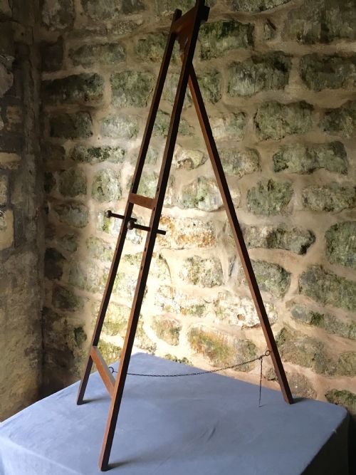 EARLY C20TH OAK EASEL - ADDITIONAL PHOTO 3