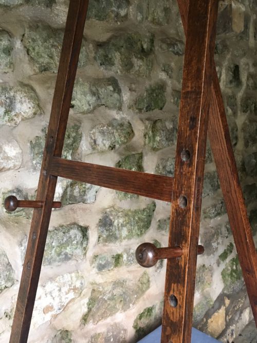 EARLY C20TH OAK EASEL - ADDITIONAL PHOTO 11