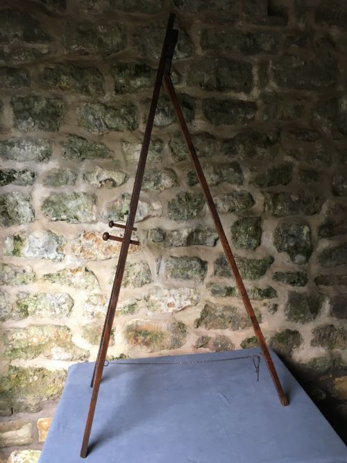 EARLY C20TH OAK EASEL - ADDITIONAL PHOTO 12