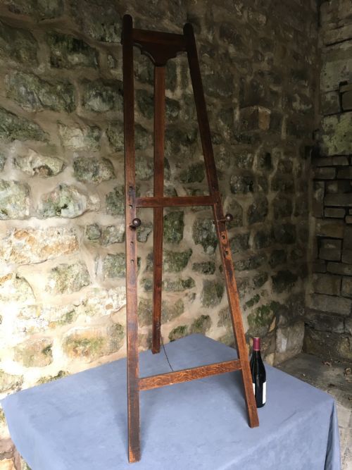 EARLY C20TH OAK EASEL - ADDITIONAL PHOTO 18