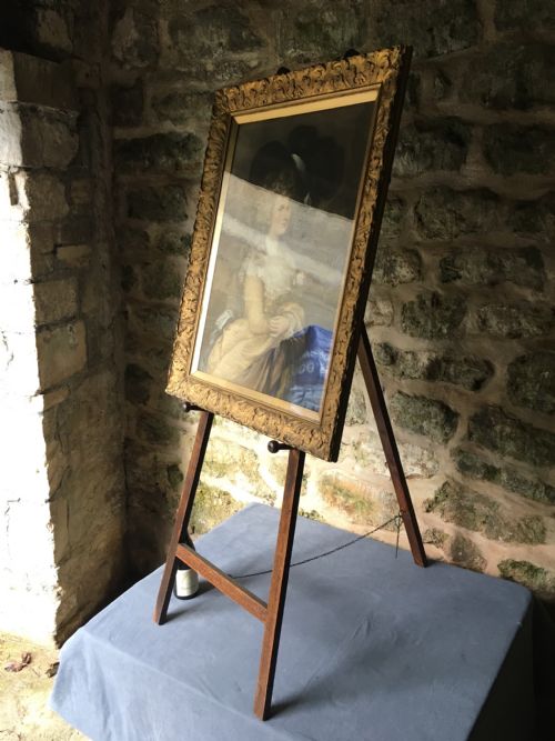 EARLY C20TH OAK EASEL - ADDITIONAL PHOTO 22