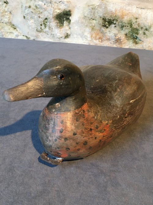 beautiful decoy duck - CATEGORY: ANTIQUE MISCELLANEOUS - DATED 1920